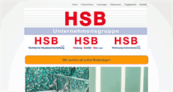 Desktop Screenshot of hsb-leipzig.de